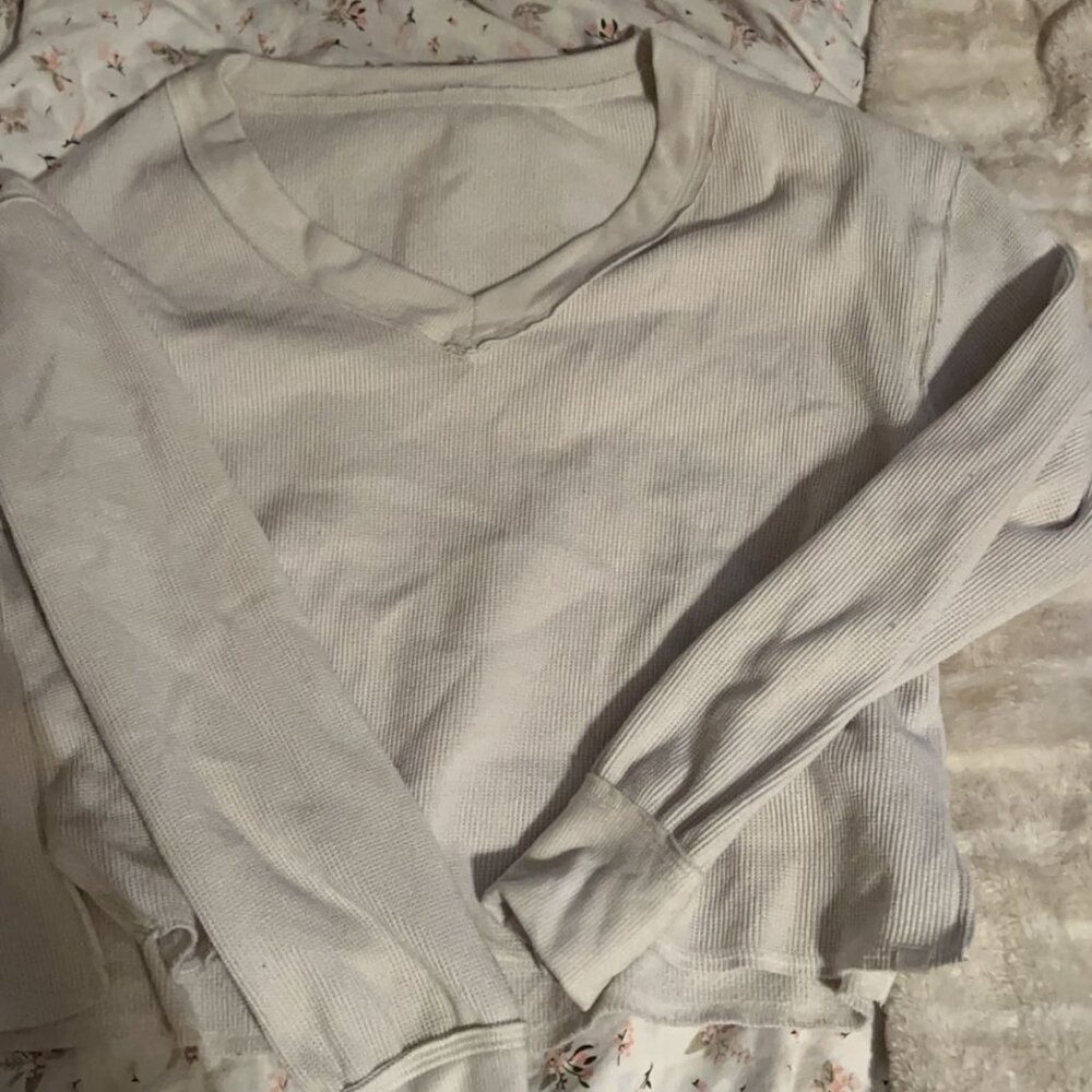 S.O. Small Waffle Knit Long Sleeve